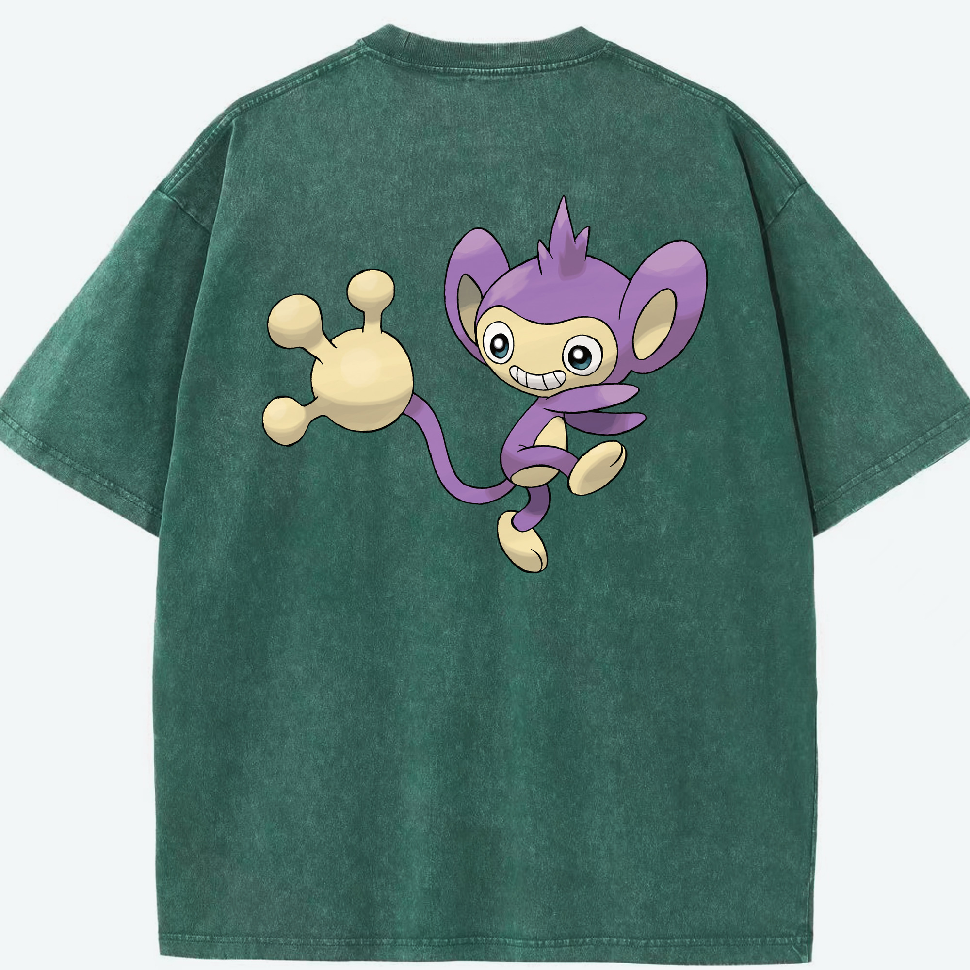 （画像用） ポケットモンスター Pokémon 綿100% ヴィンテージ風 半袖Tシャツ（背面プリント）
